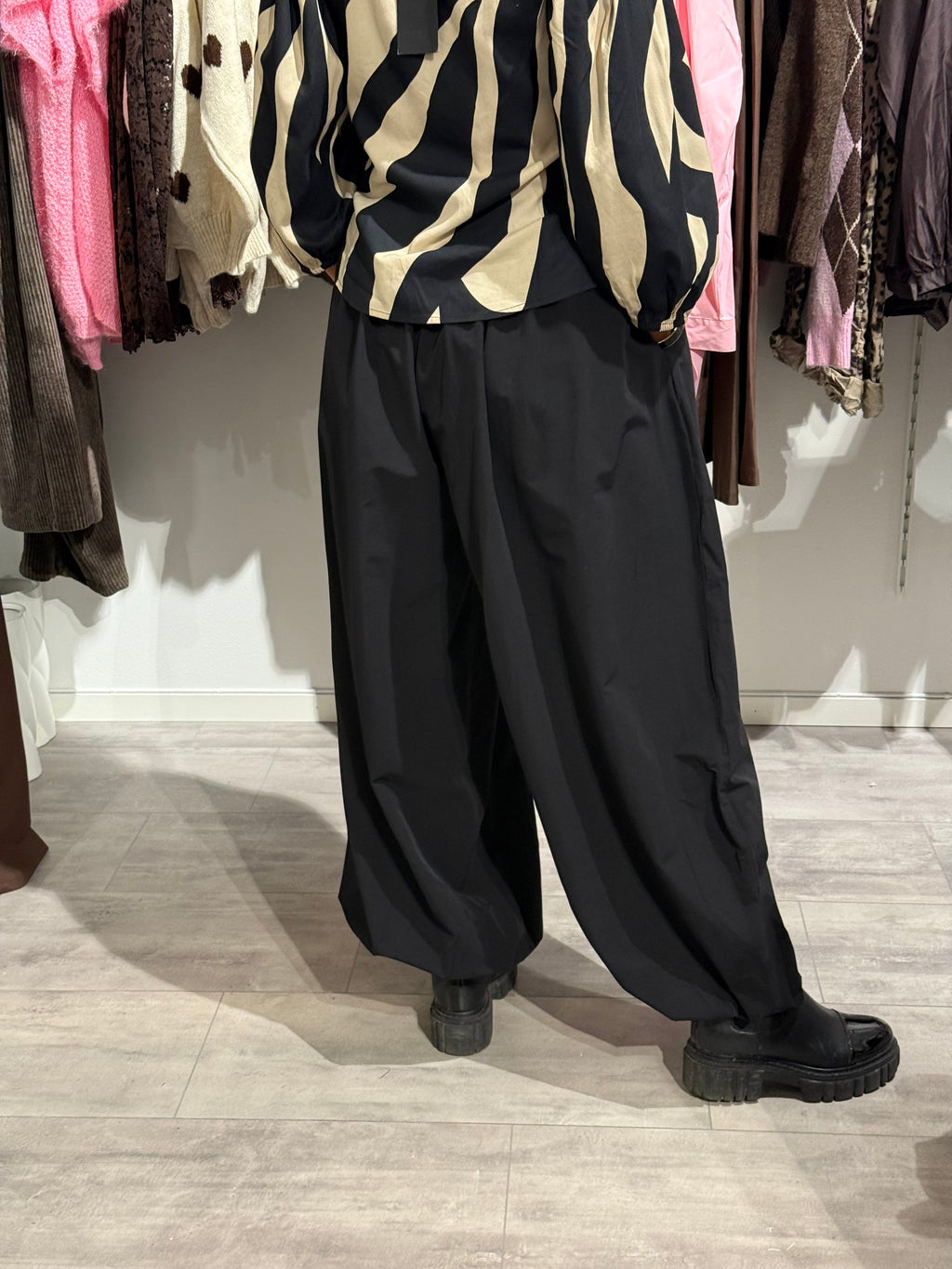 Balloon pant- black
