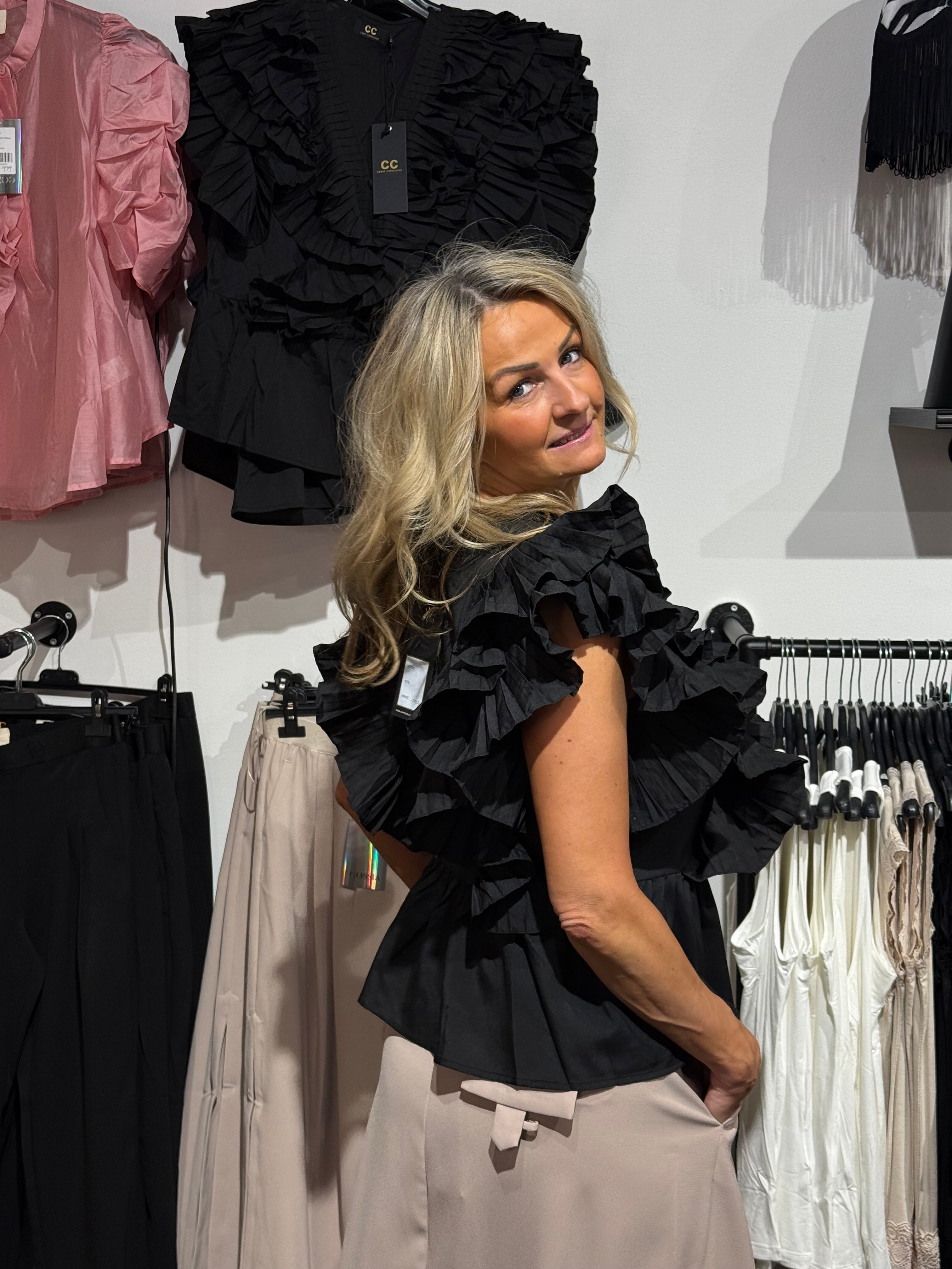 Savoir blouse black