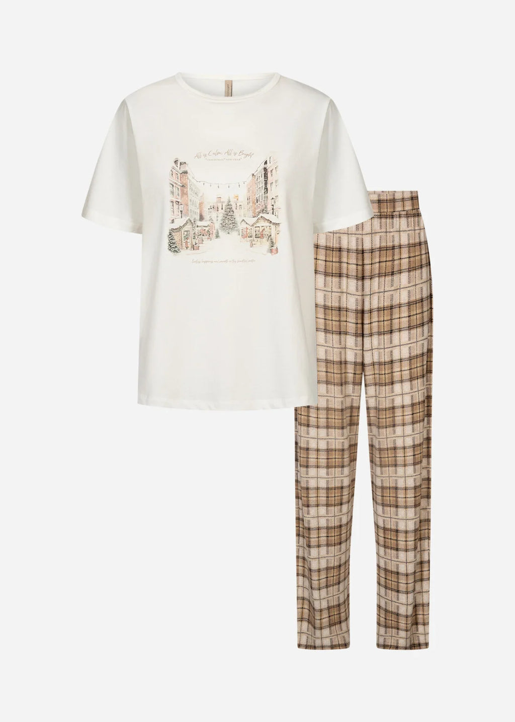 Pyjamaset - beige