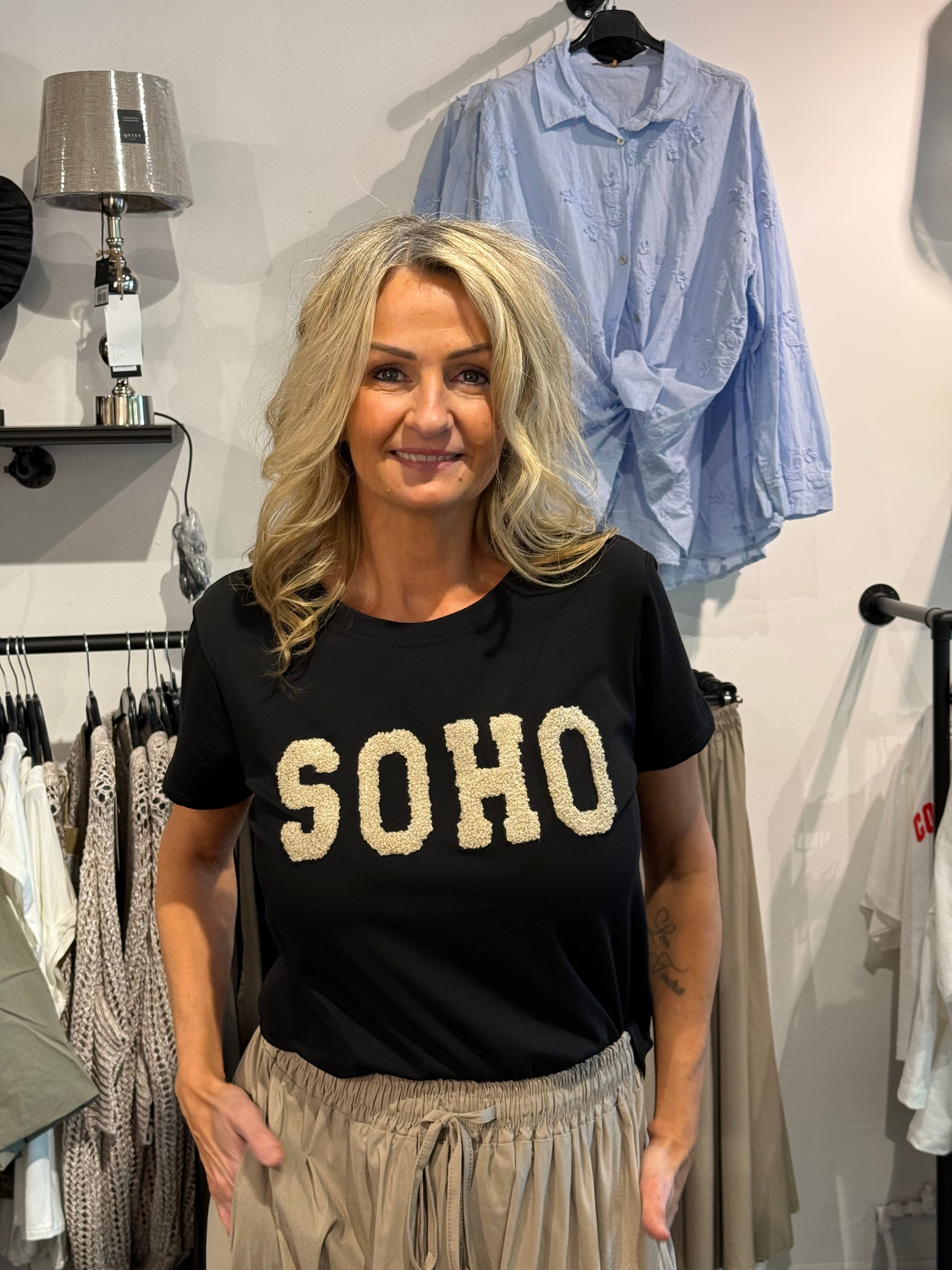 Soho T-shirt- svart