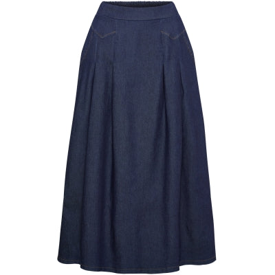 MdcEriana Skirt - dark denim