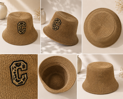 BUCKET HAT - GLITTER ”C”