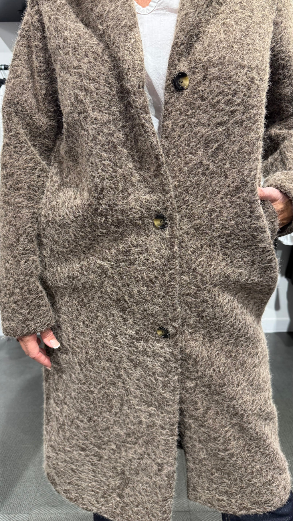 Hira jacket - Chocolate Plum