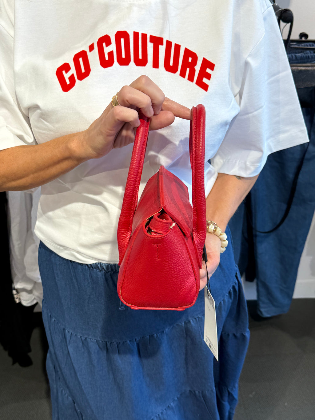 BAG "BARI" RED - LATALIA