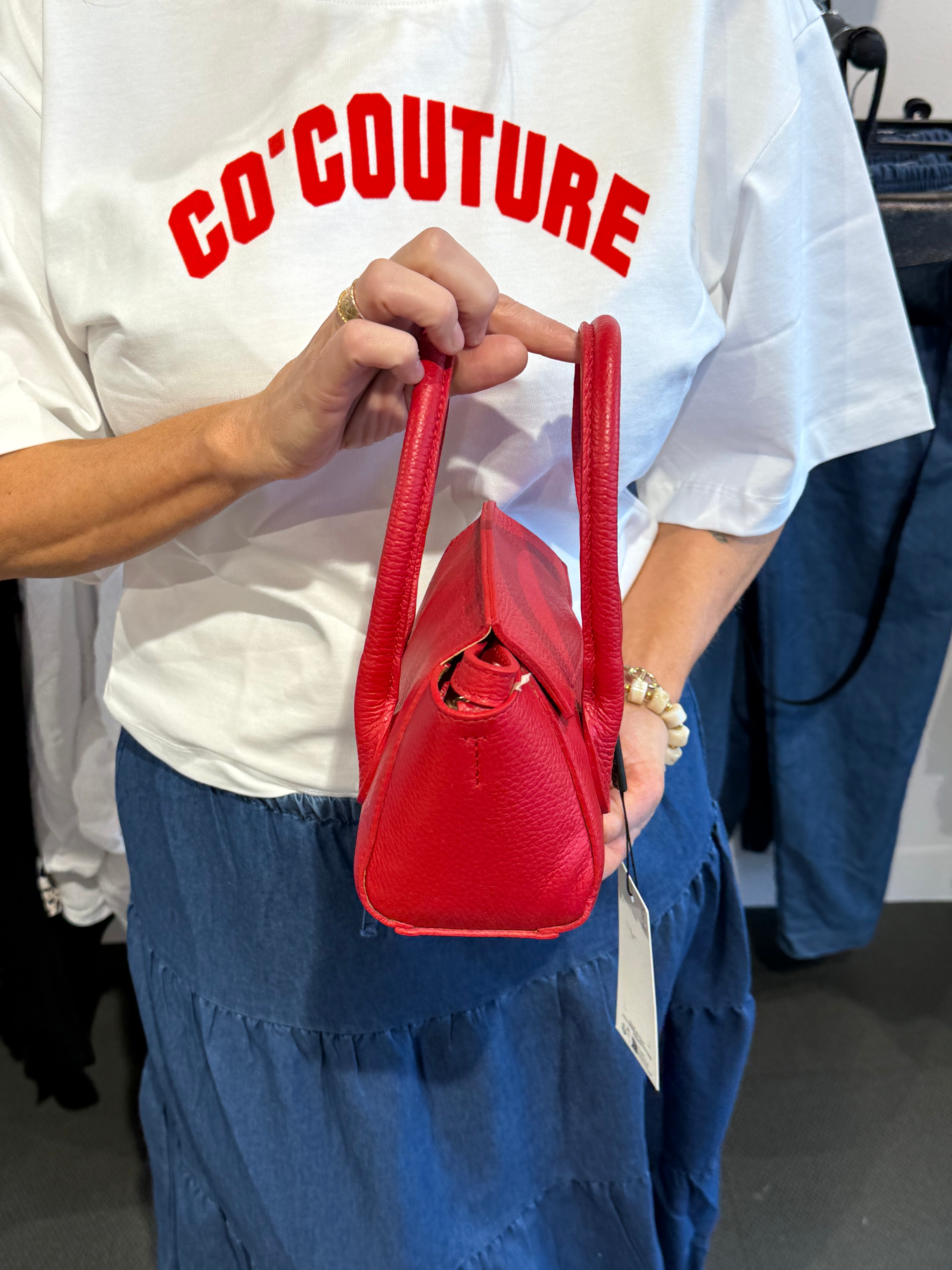 BAG "BARI" RED - LATALIA