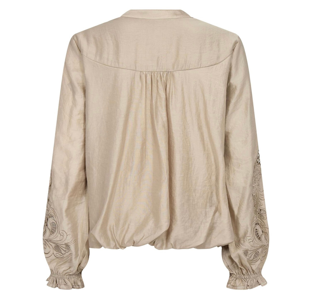 CCdelin balloon shirt - beige