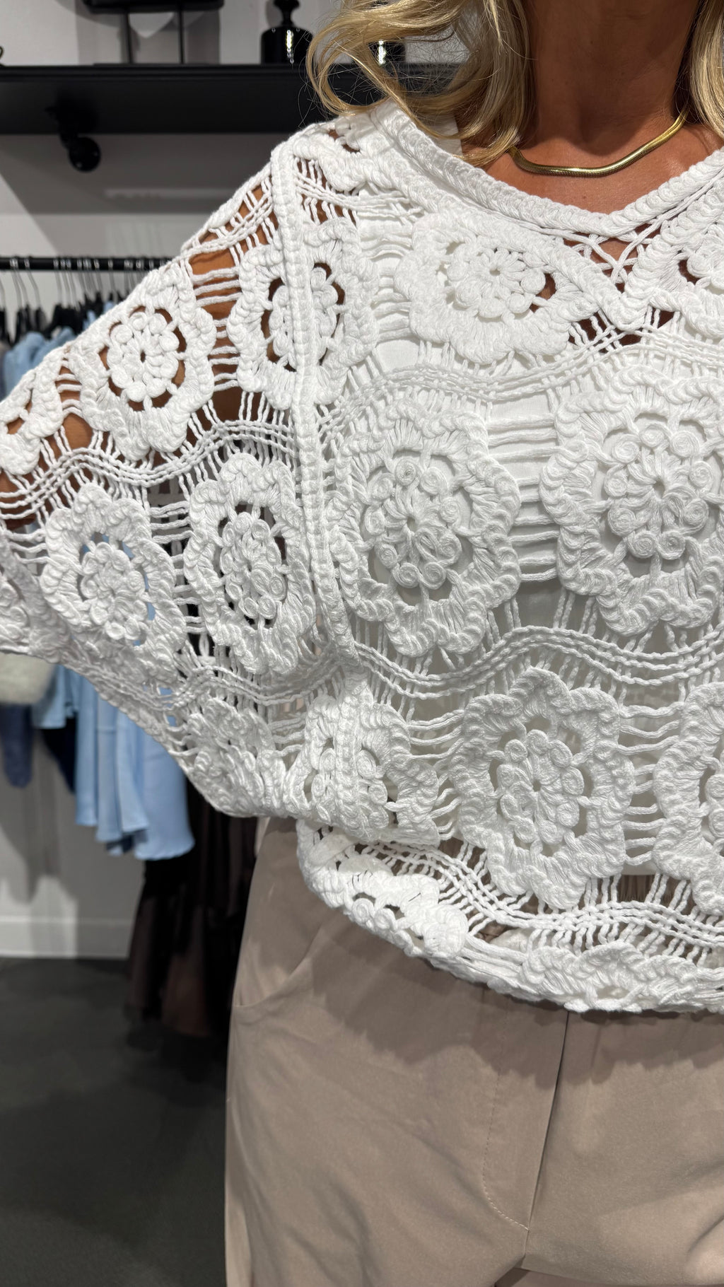 MdcSassie blouse - white