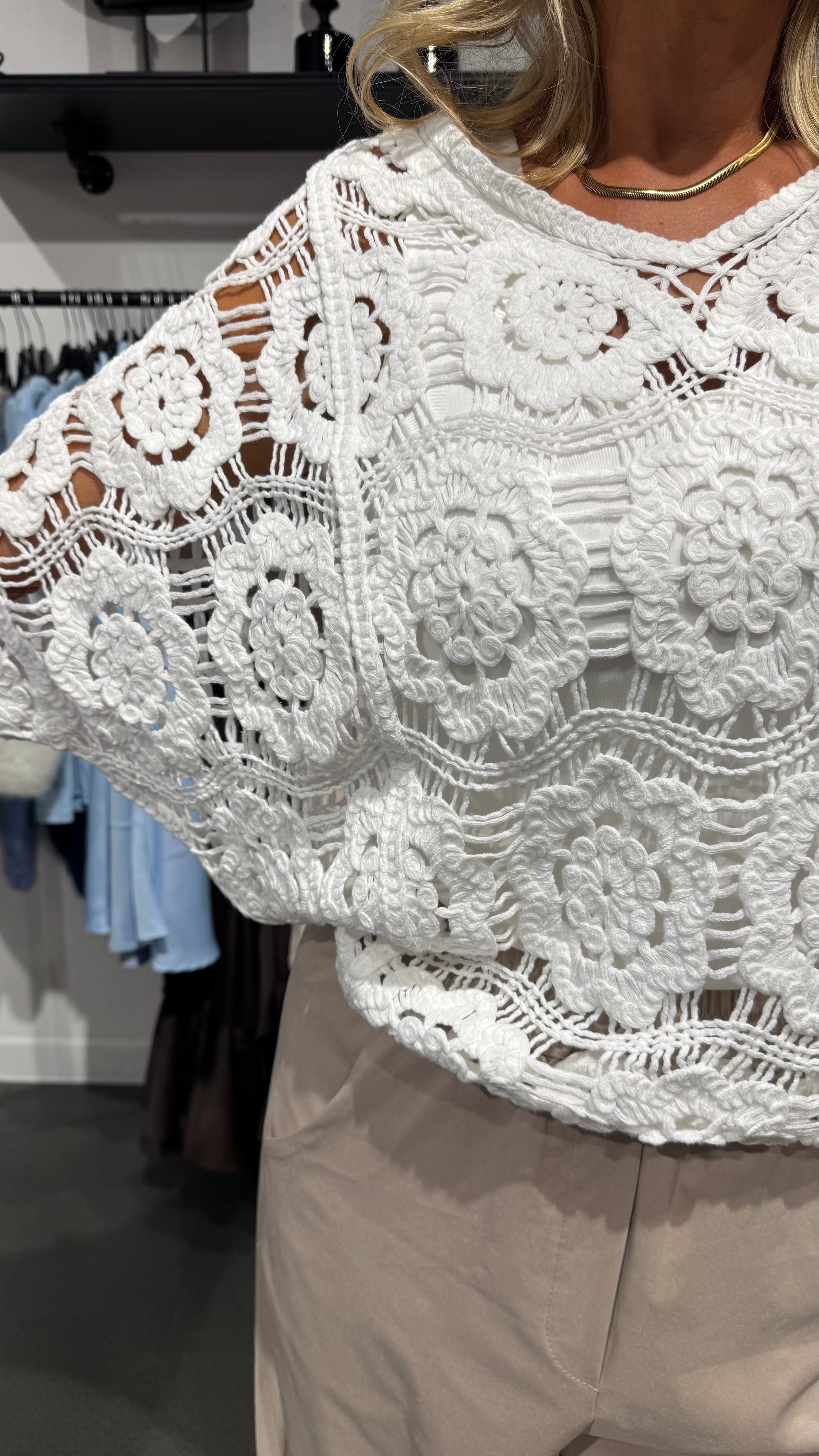 MdcSassie blouse - white