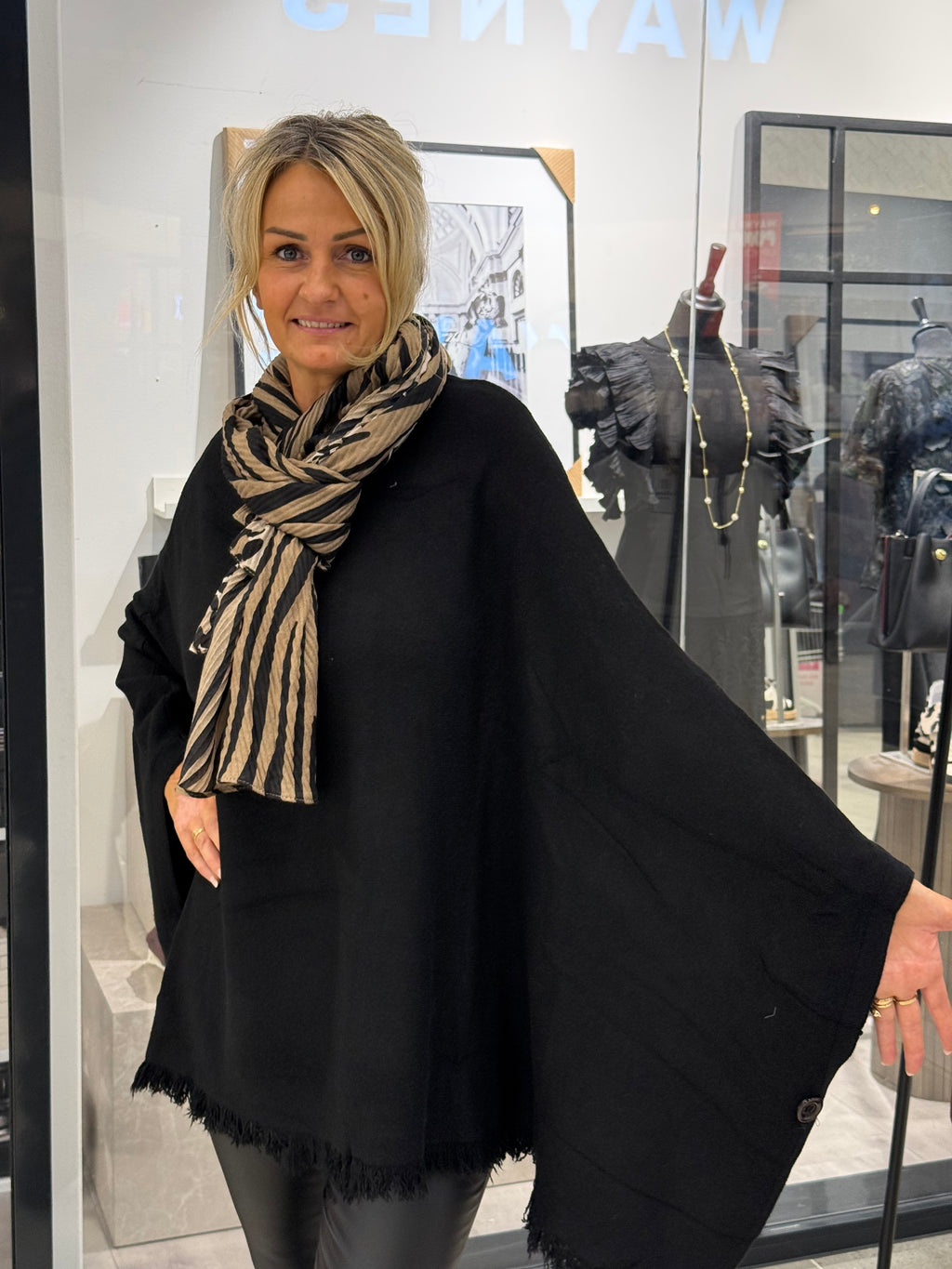 Black poncho