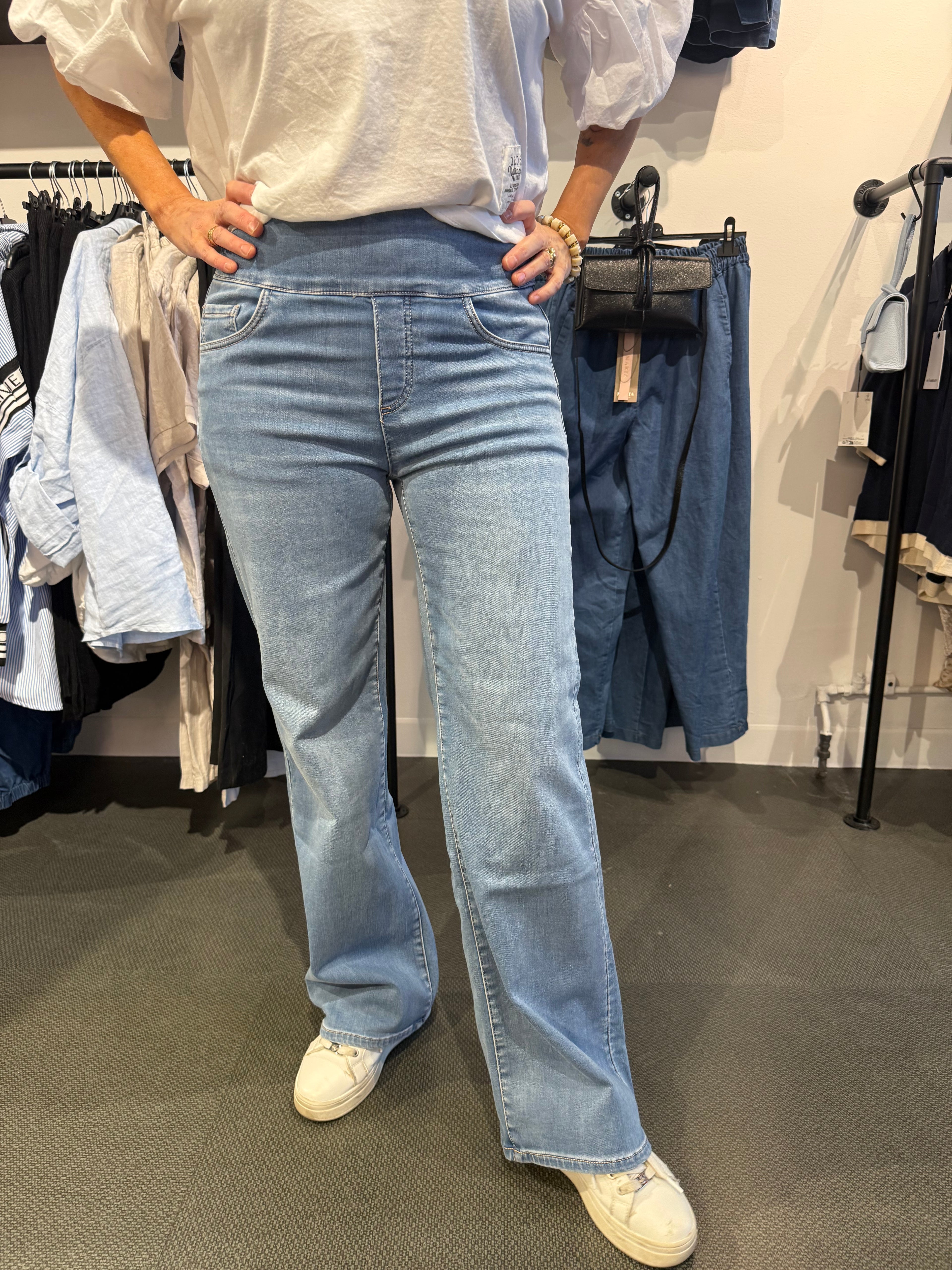 Jeans straight fit - medium wash