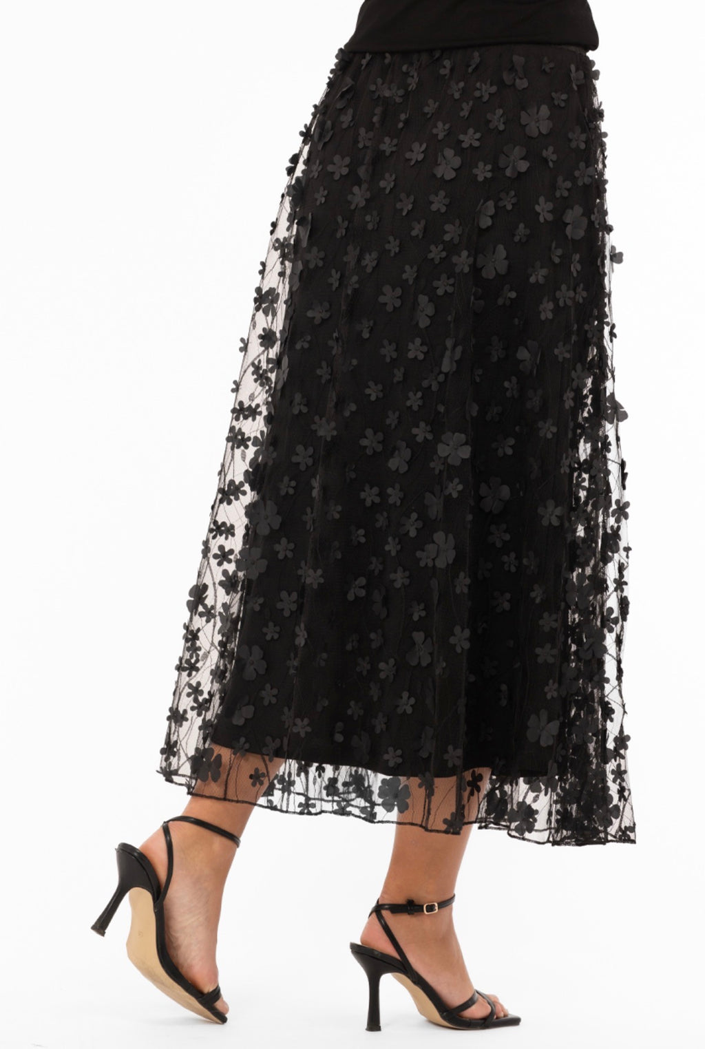 CHATEAU SKIRT - BLACK