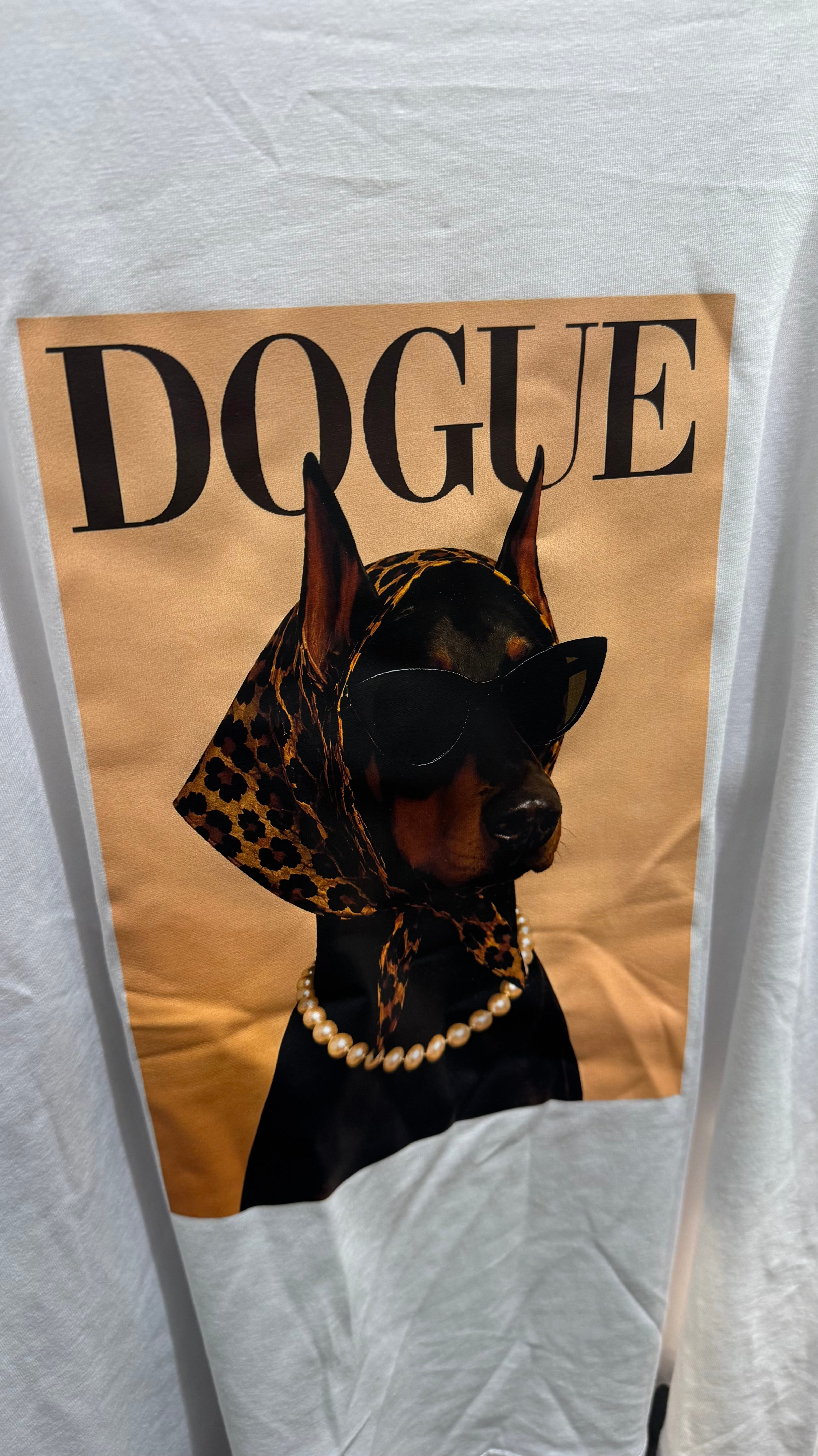 T-shirt douge - vit