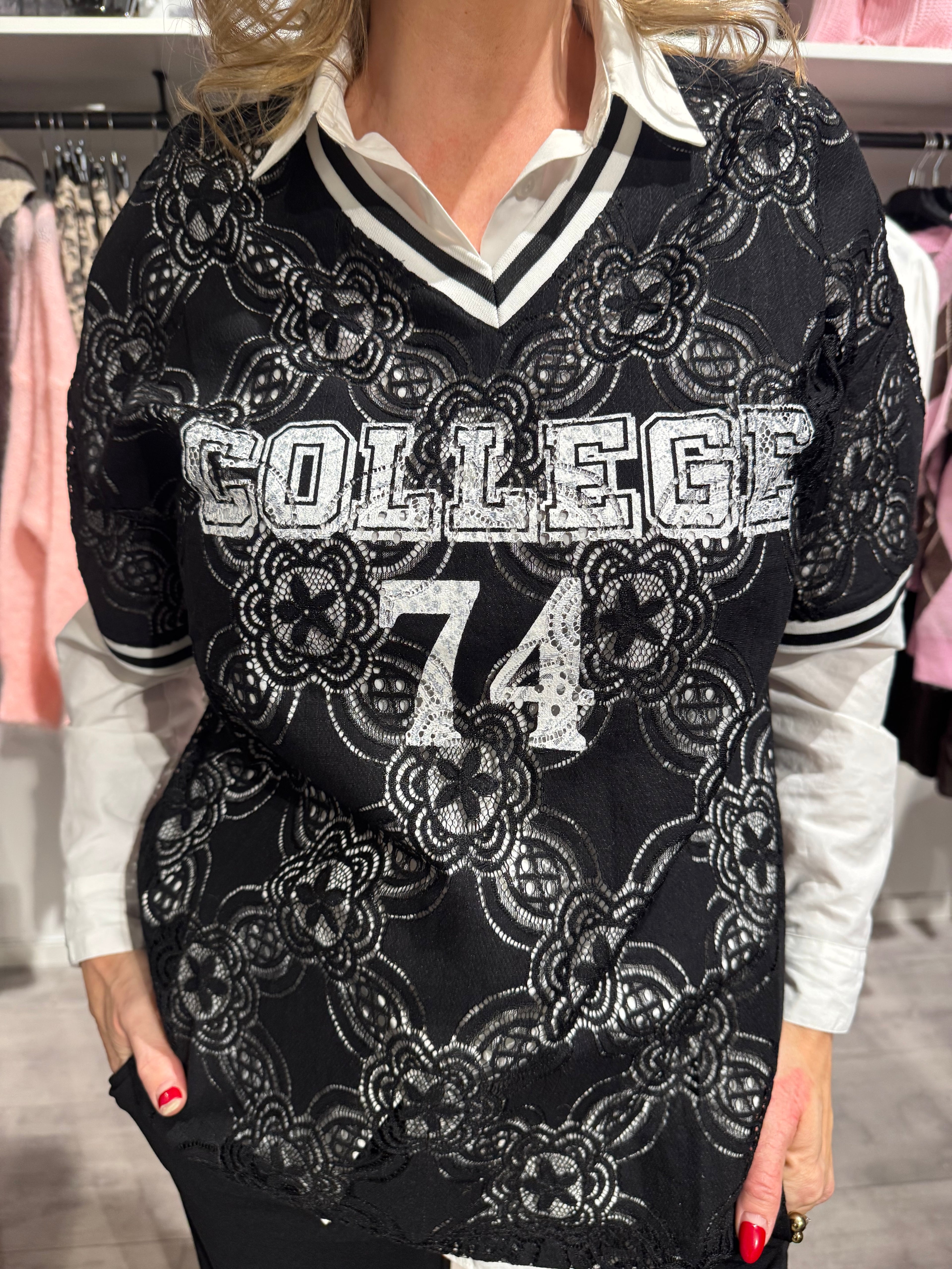 CUcollege T-shirt - svart