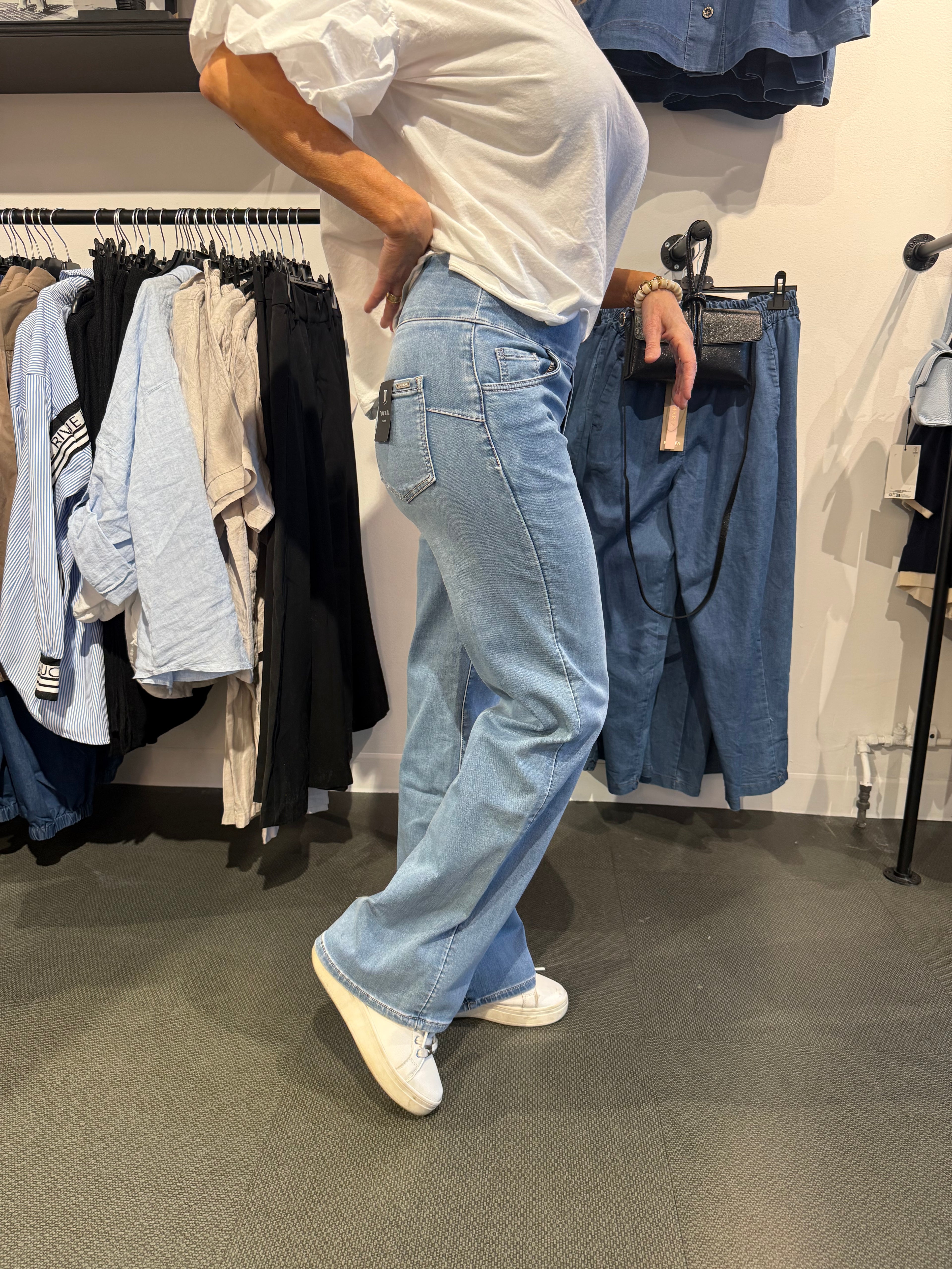 Jeans straight fit - medium wash