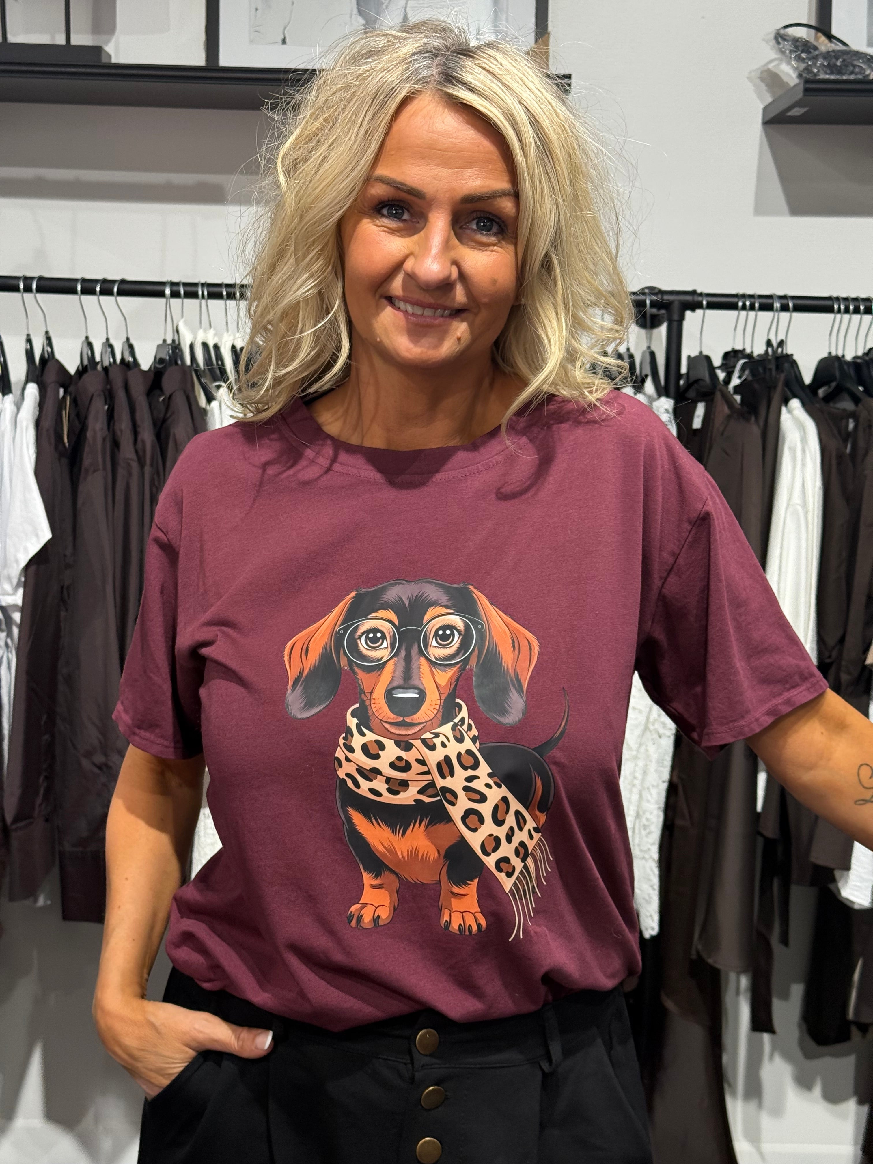 Mdc Inge T-shirt - wine