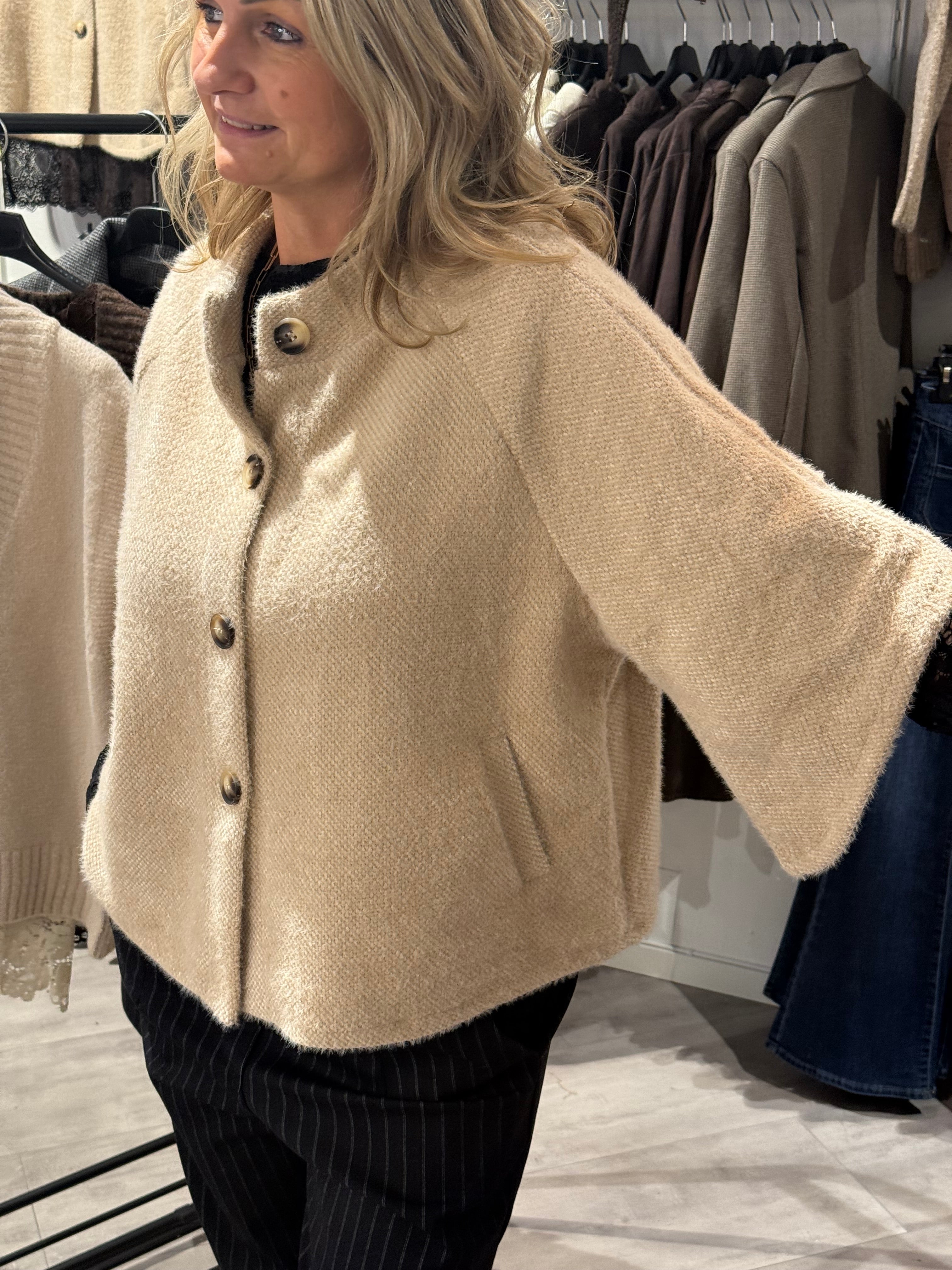 Mdcthunder jacket - beige