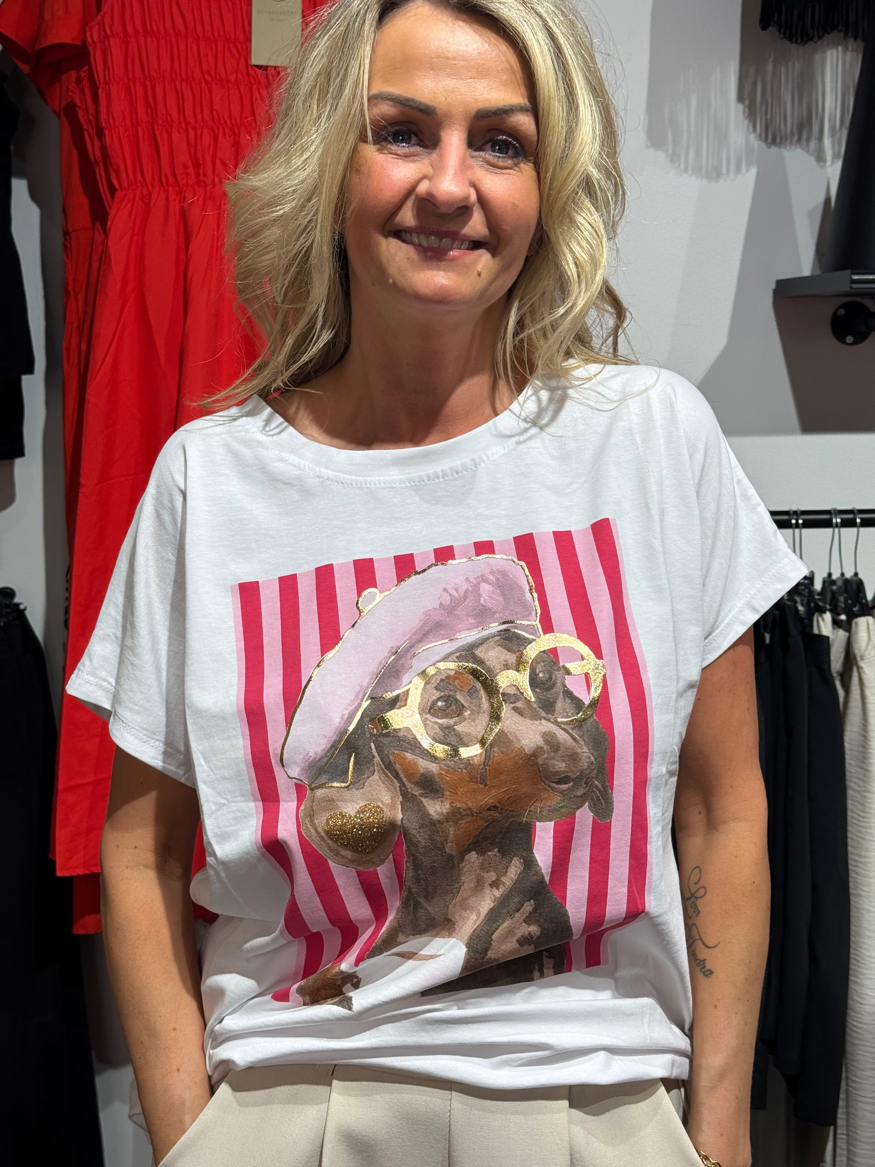 T-shirt- tax rosa