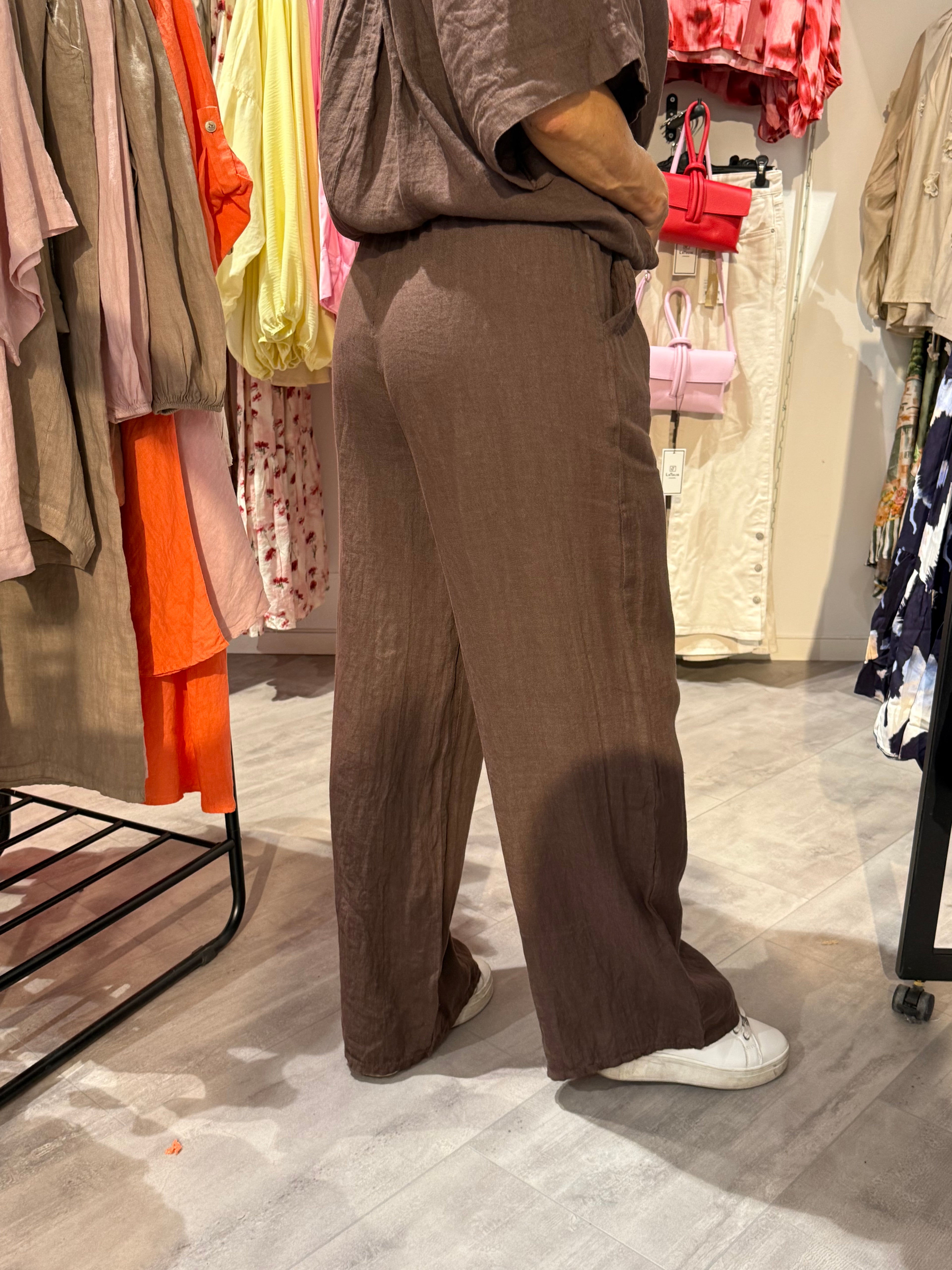 VIDA LINNEBYXOR - BRUN