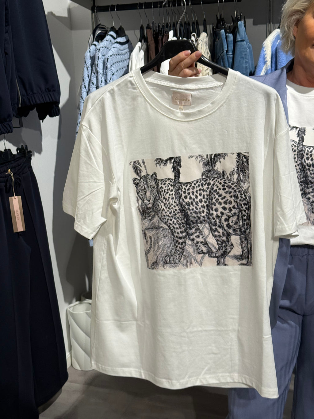 T-shirt Leo blå