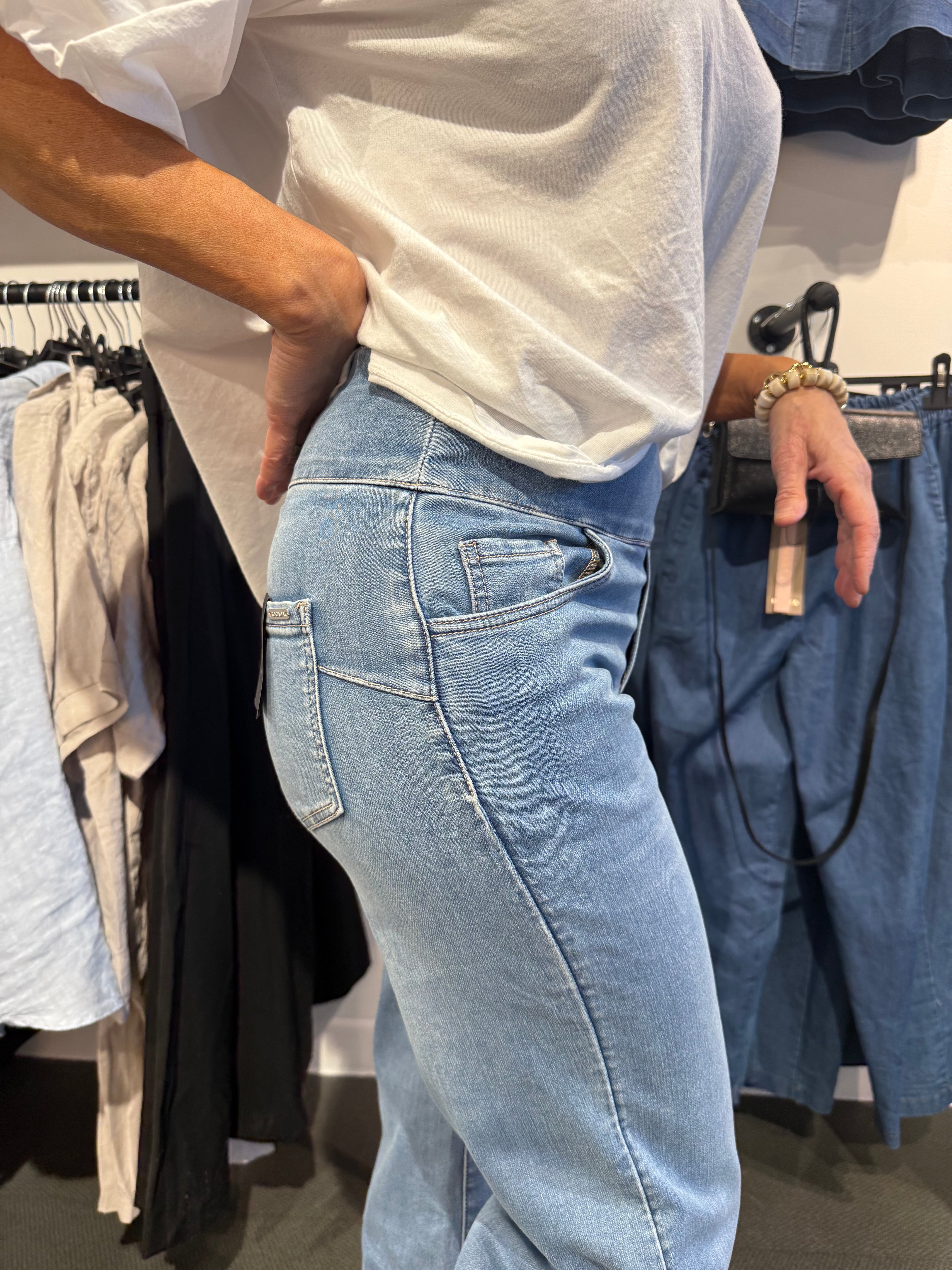 Jeans straight fit - medium wash