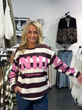 MdcNerina Sweatshirt- plum/pink
