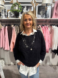 Anouk Knit black