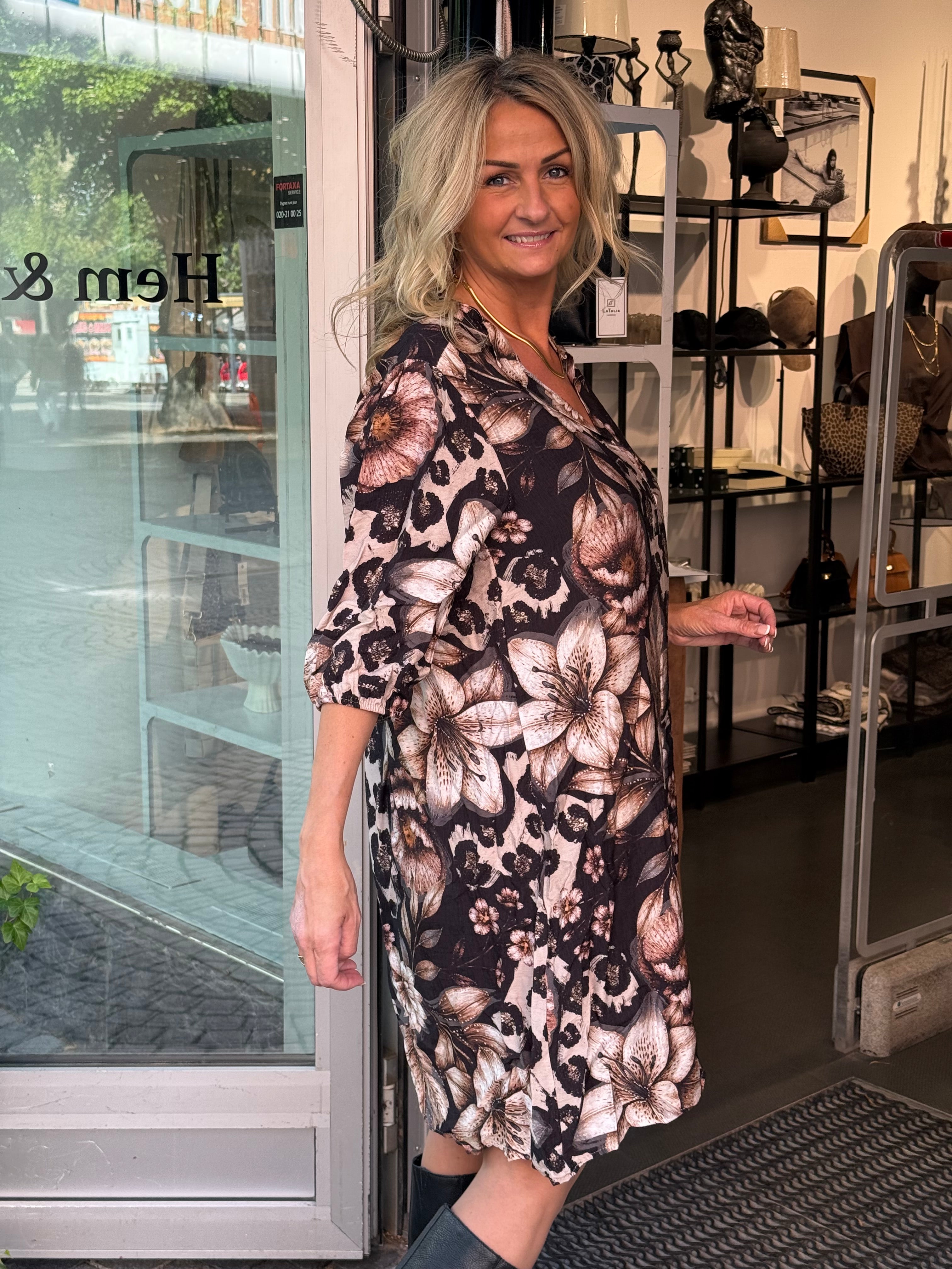 MDCGOLDIE DRESS - FLOWER