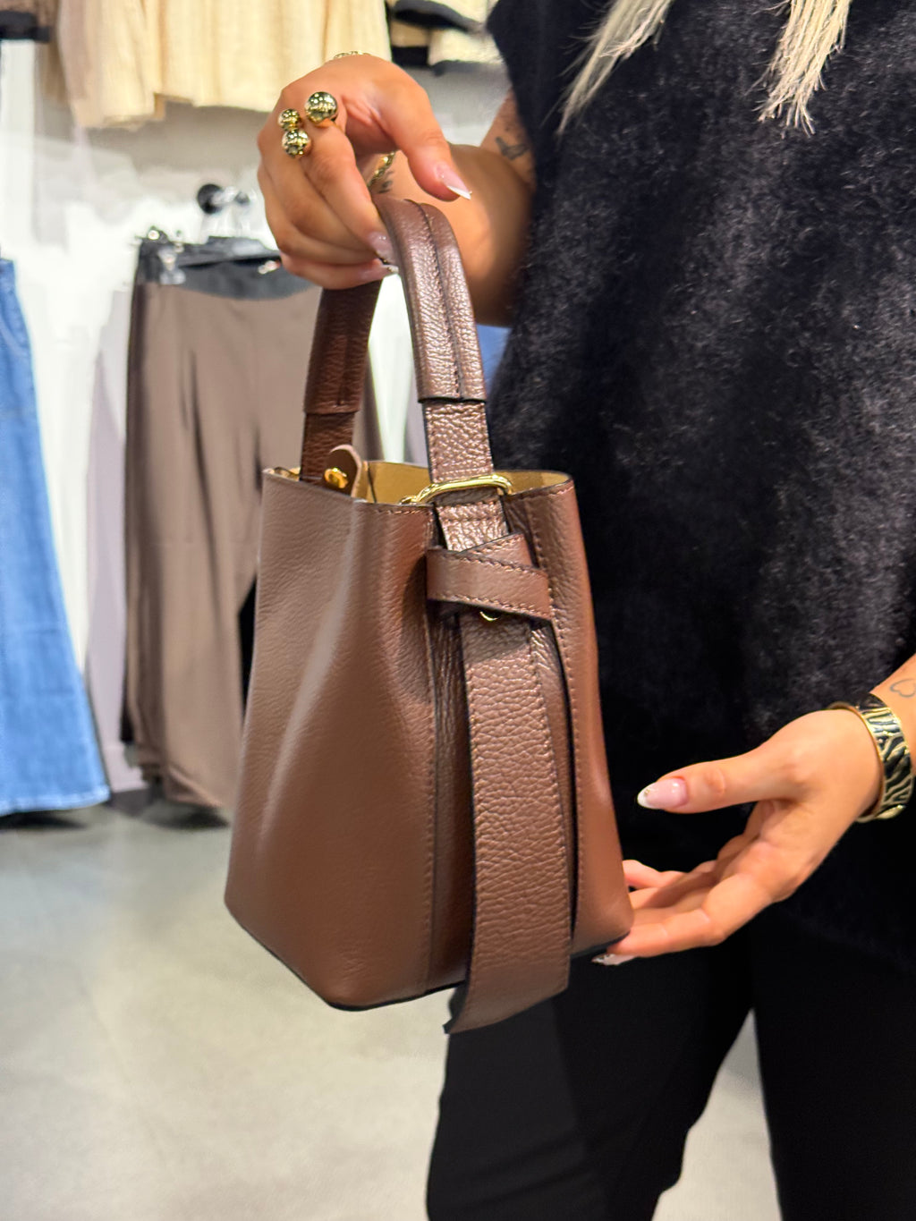 Inez bag- brun