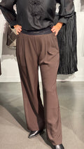 CC logo pant - Brown