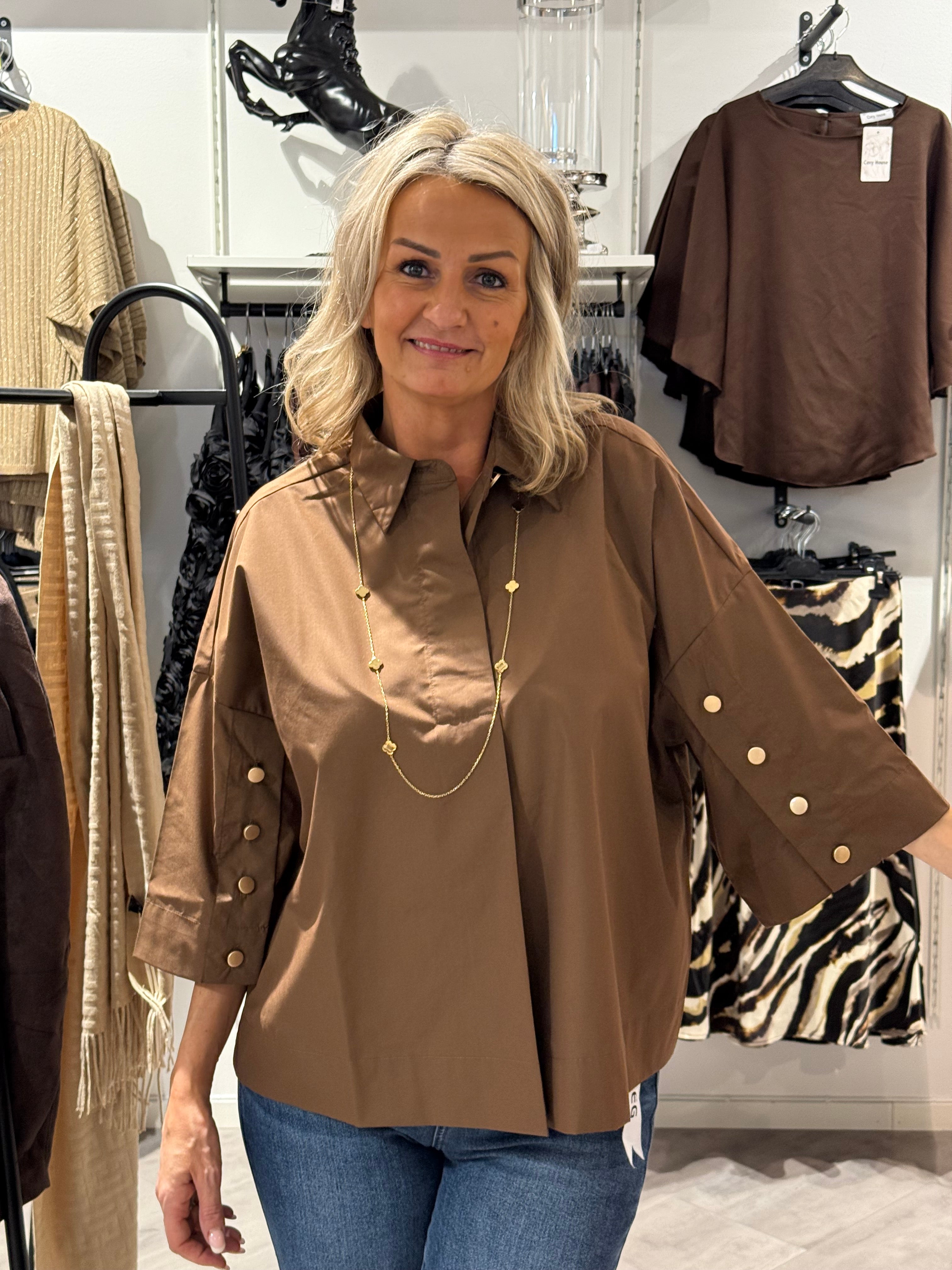 Klara shirt Brown