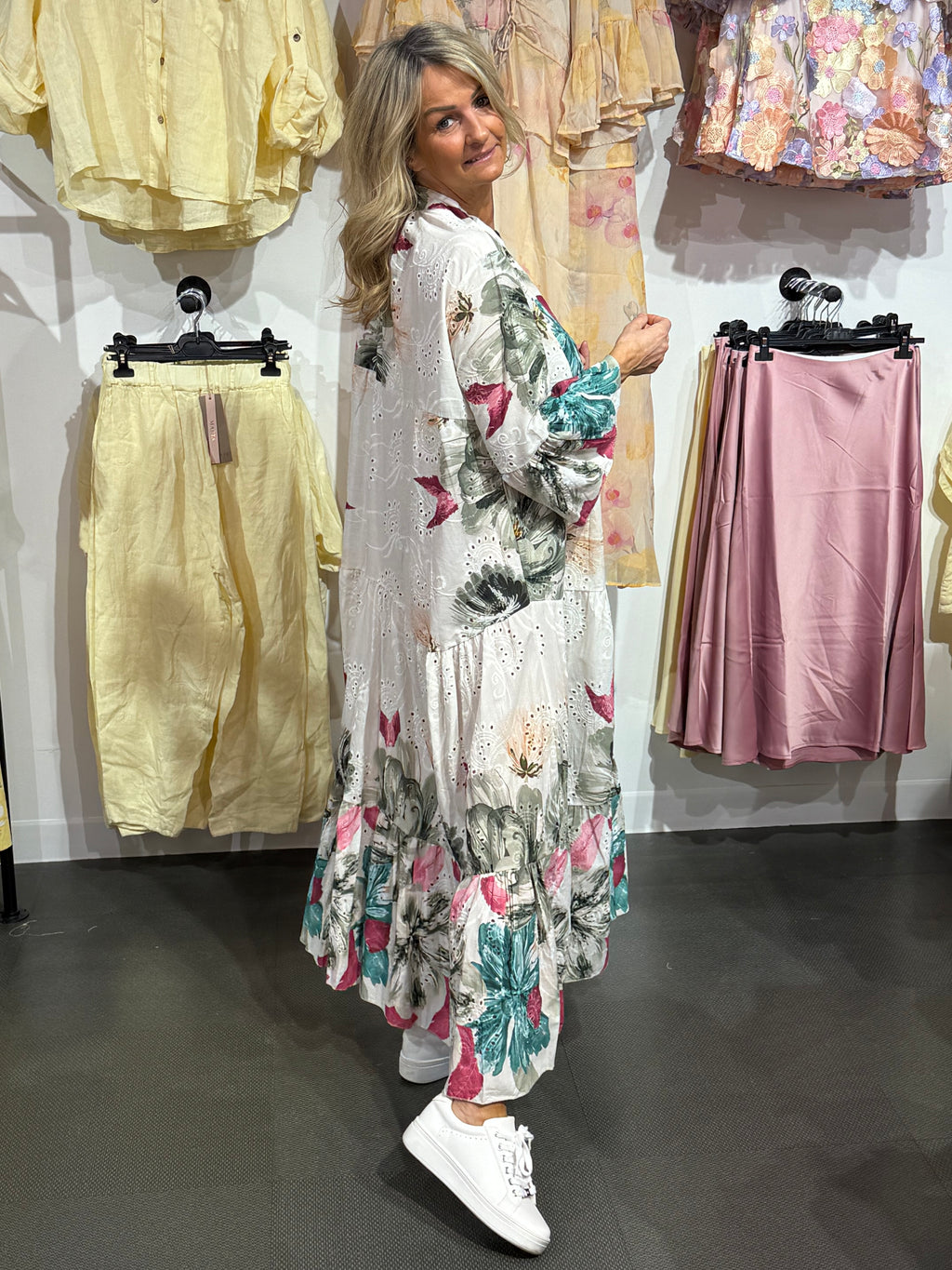 Linn dress - grön