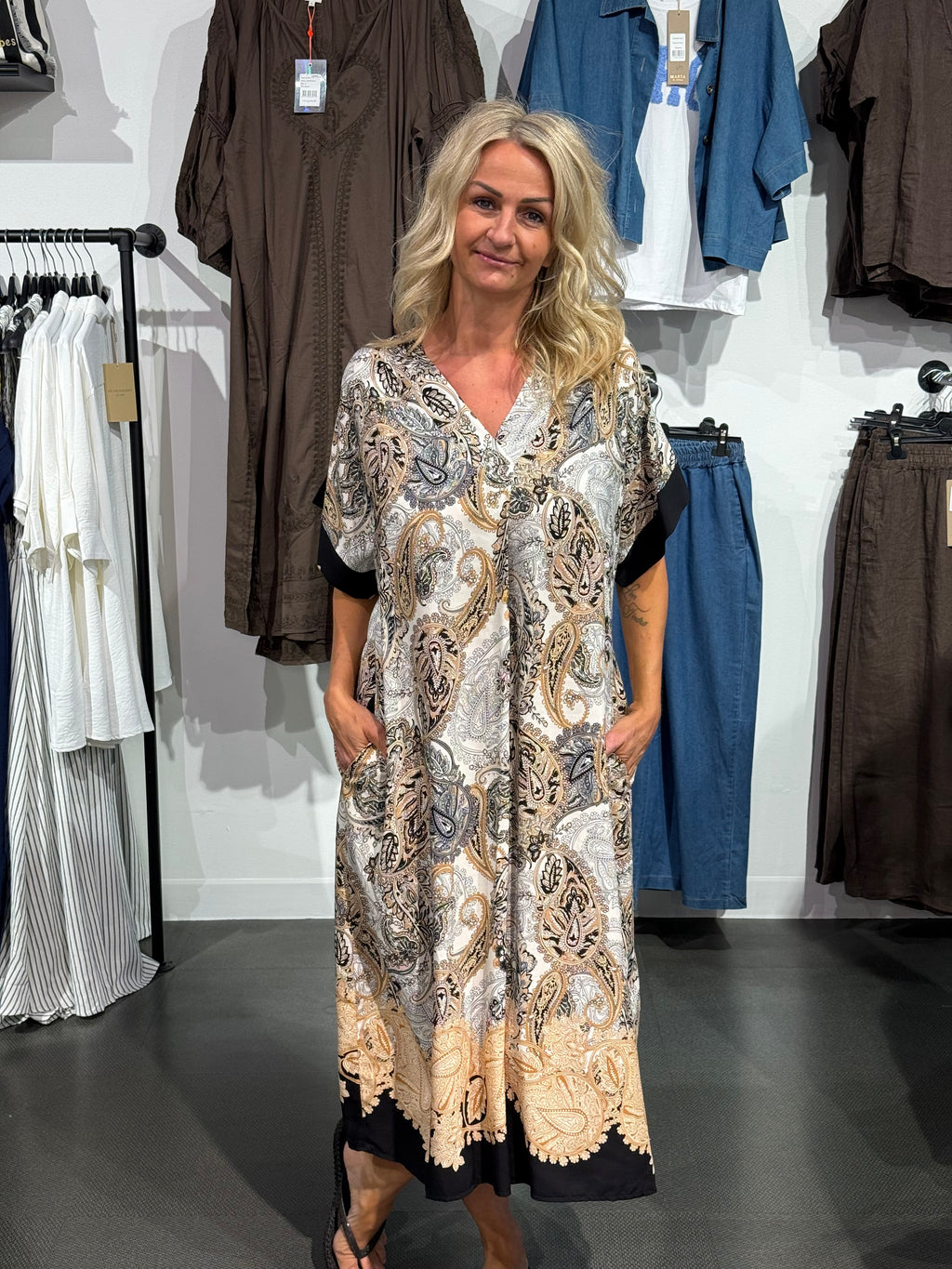 Marit klänning- svart