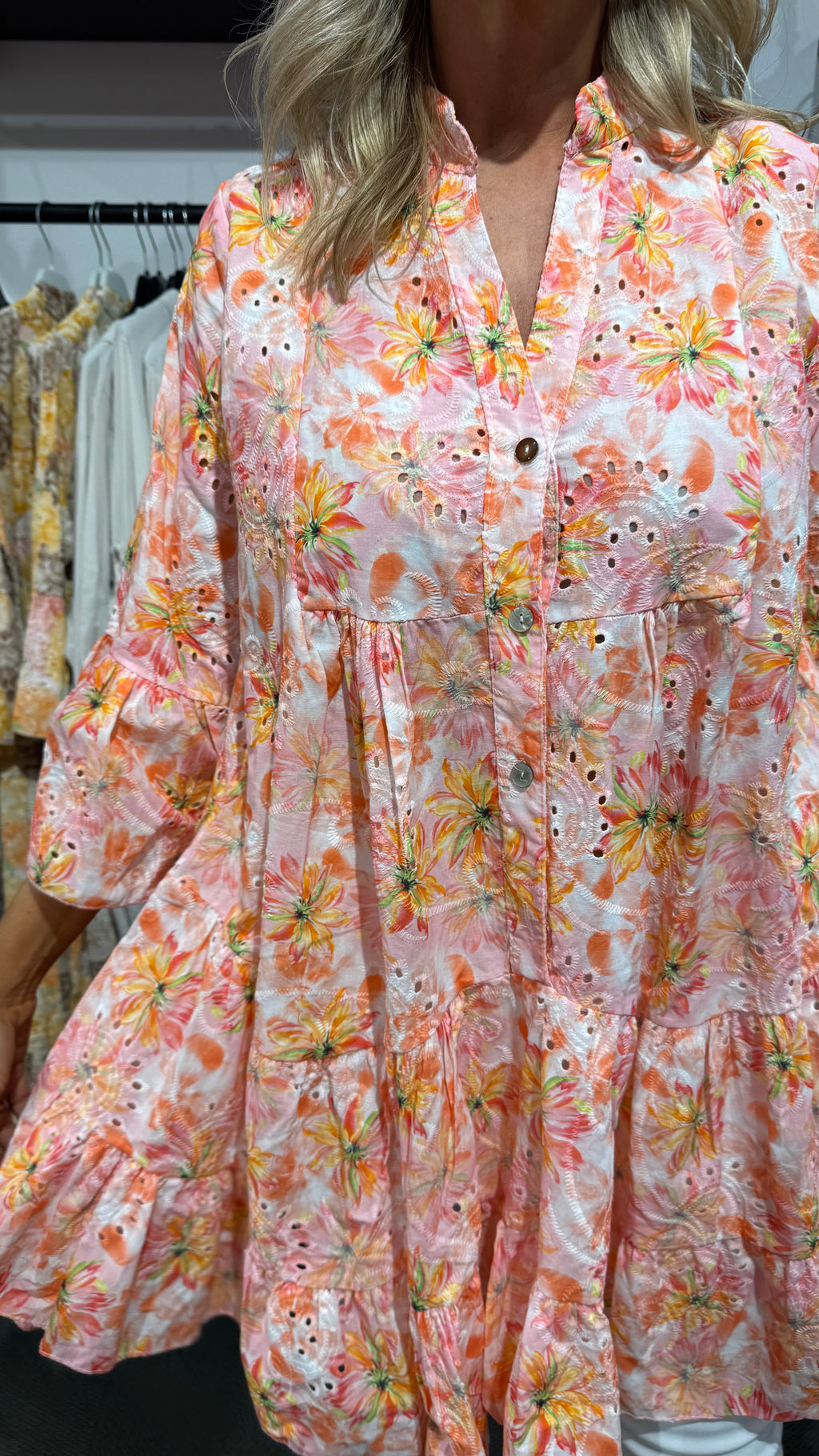 Ines dress - korall