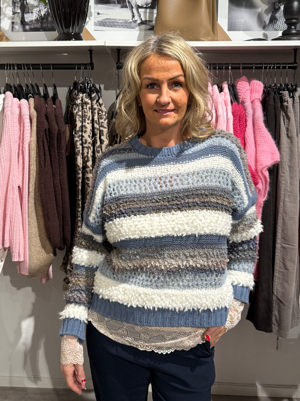 MDCDELILAH- JEANS/JEANS GREY