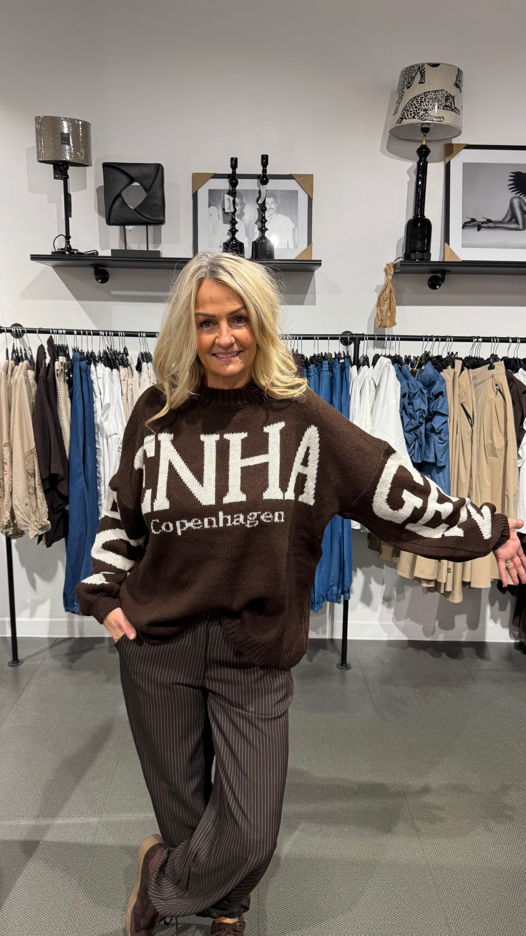 Mdcaria Knit - Brown