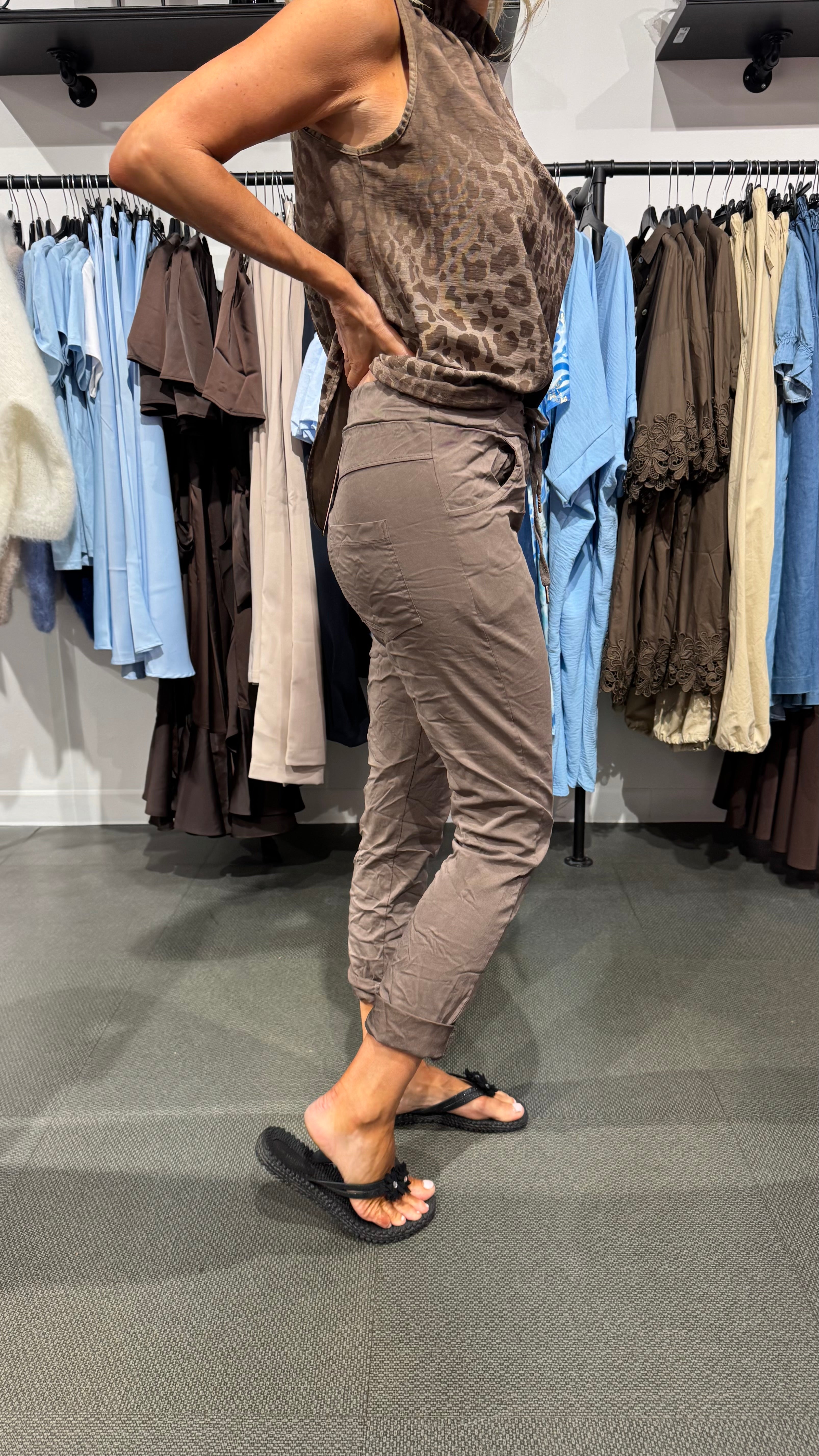 Mdckalie pants - fango