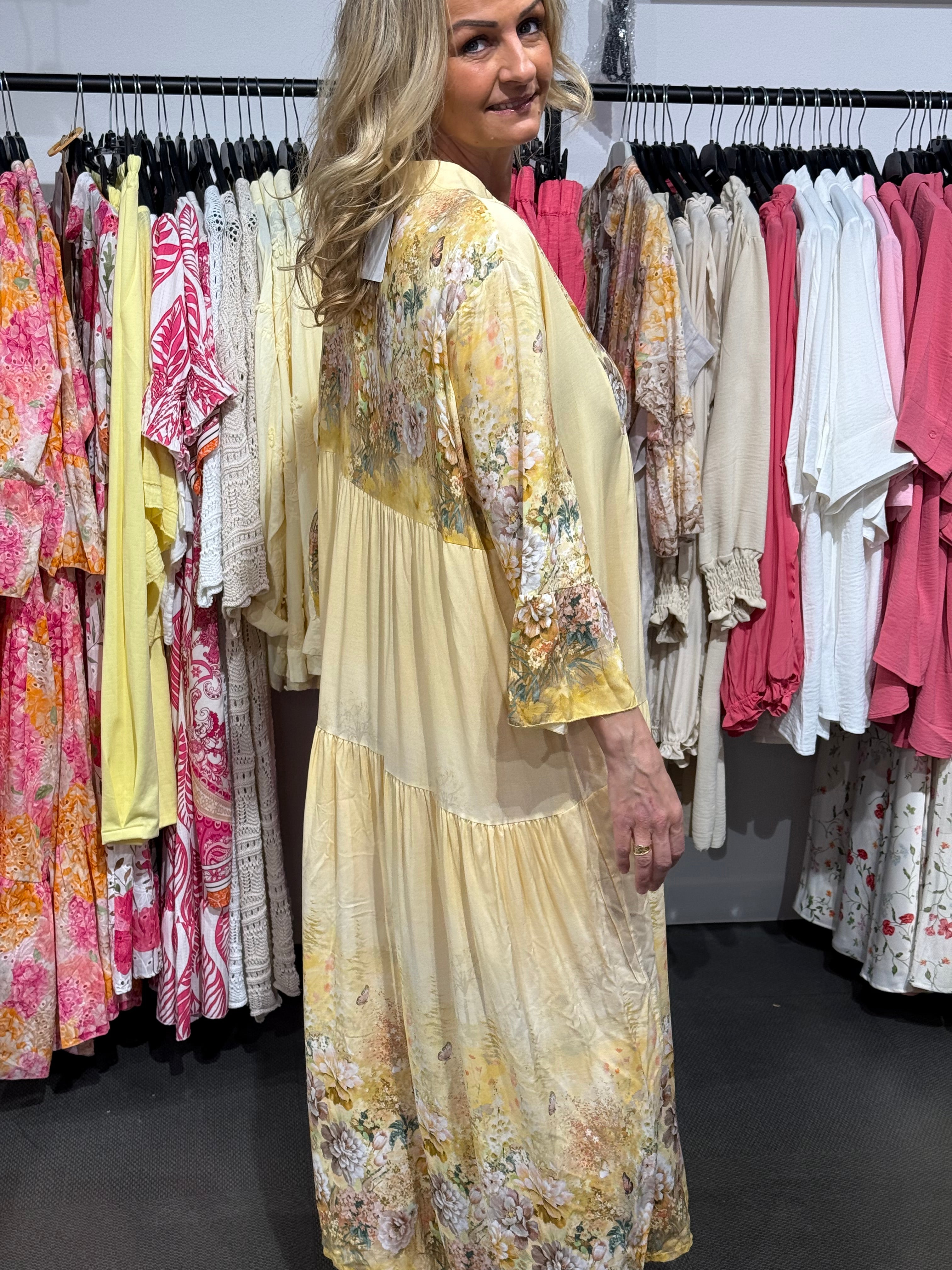 Alice dress - yellow