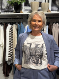 T-shirt Leo blå
