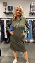 Banu klänning ärm - green