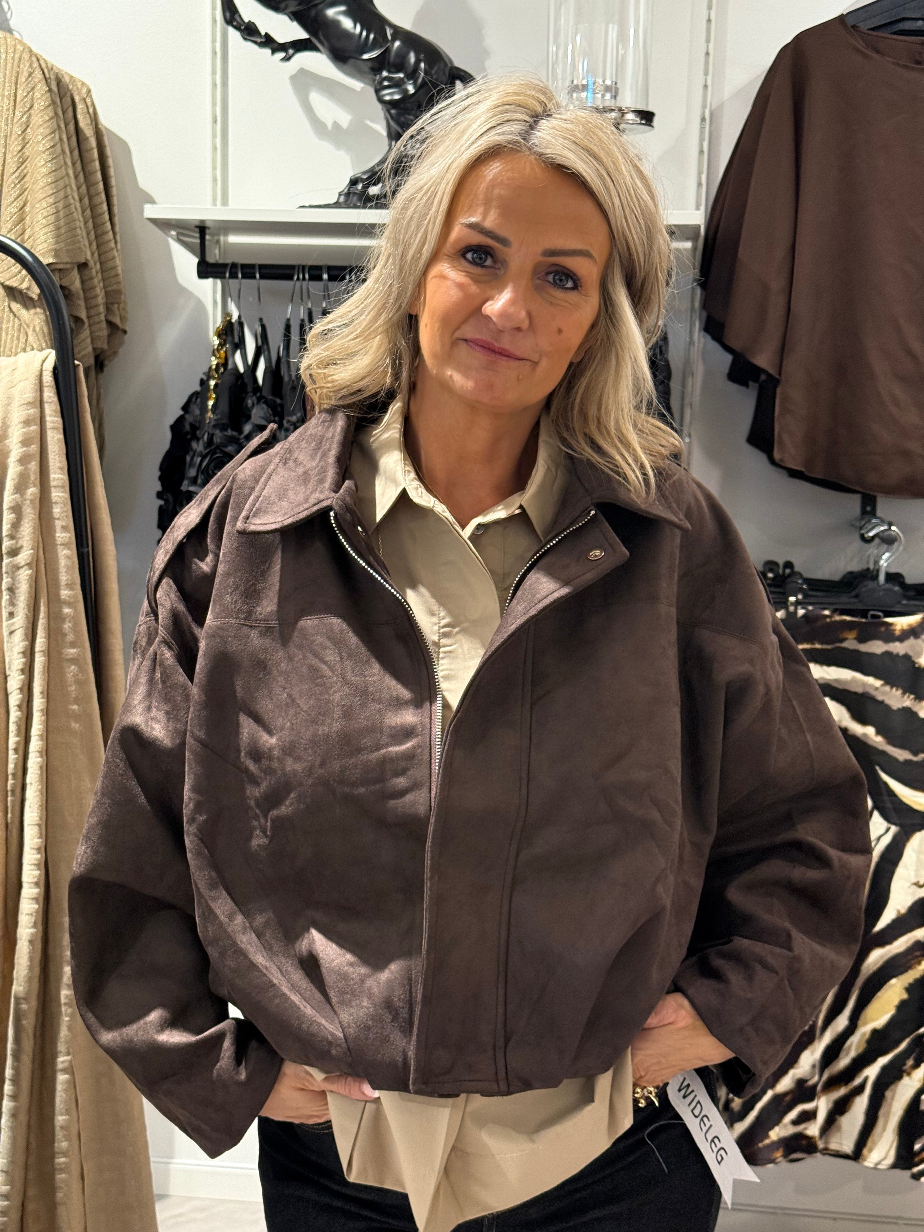 Bomber jacket Brown