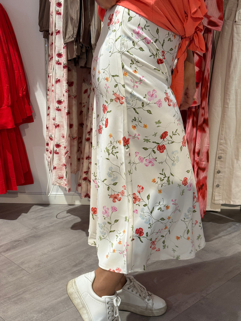 Pella kjol- flower multi