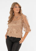 FLORENCE BLOUSE - ANTIQUE GOLD
