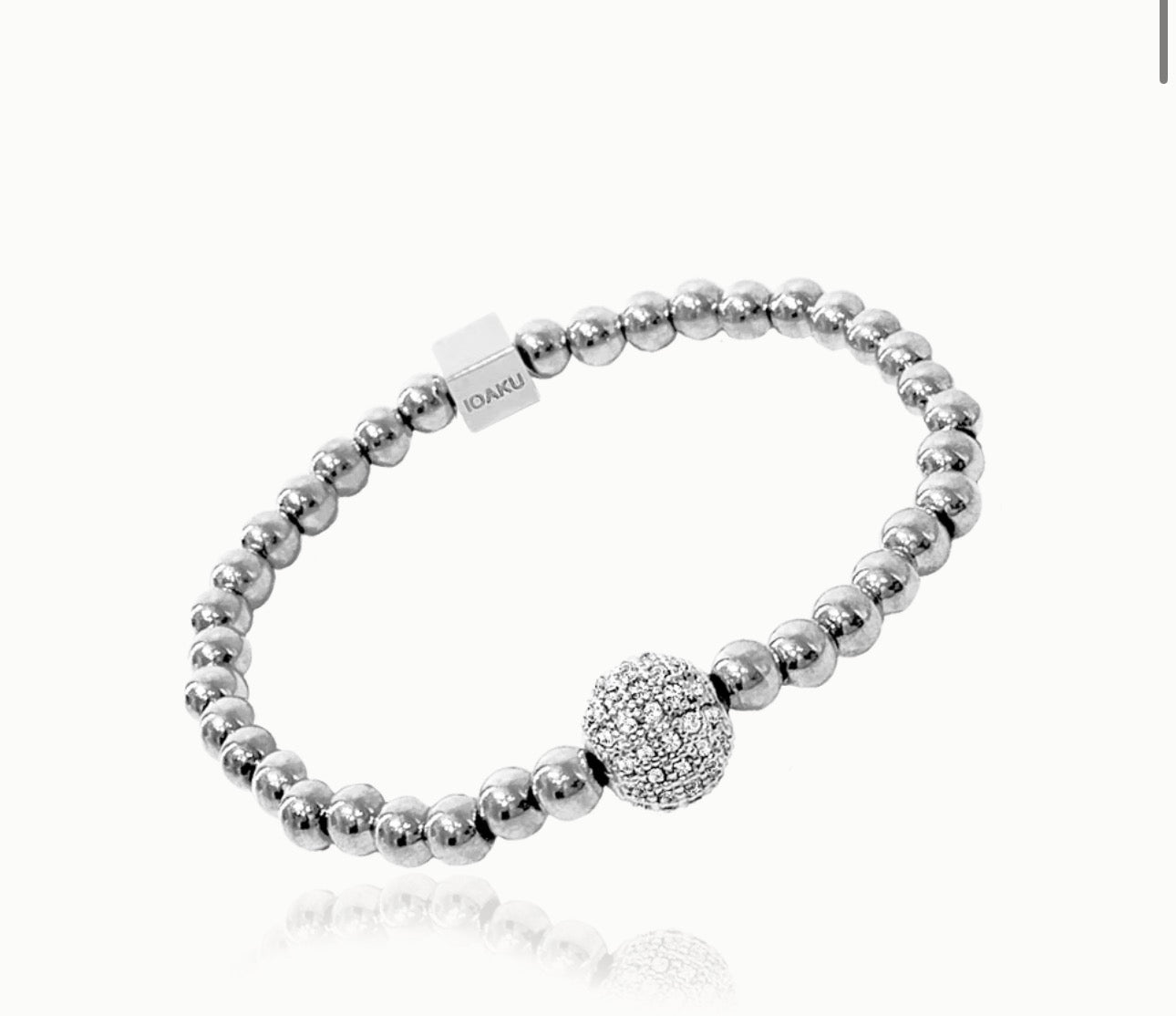 BERRY SPARKLE CHAIN BRACELET 4MM