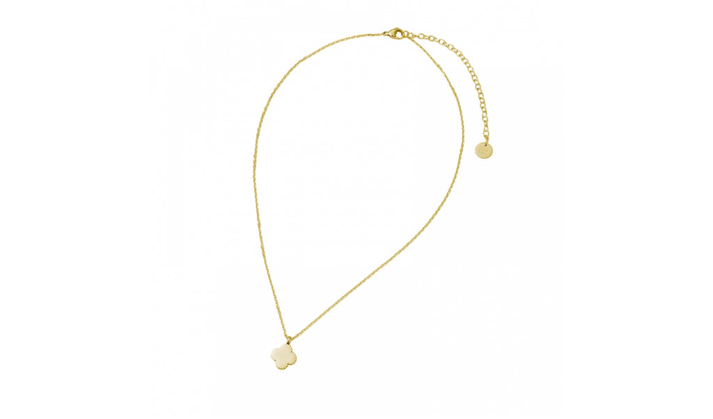 CLOVER PLAIN NECKLACE GOLD