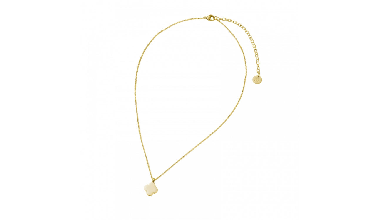 CLOVER PLAIN NECKLACE GOLD