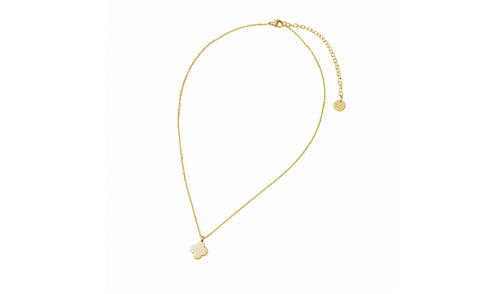 CLOVER PLAIN NECKLACE GOLD