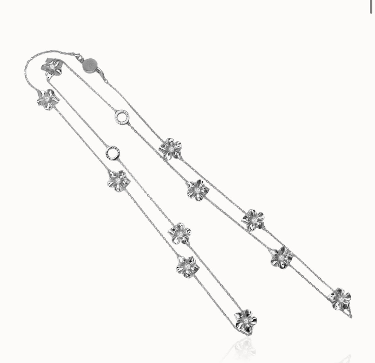 La fleur iconic necklace - silver