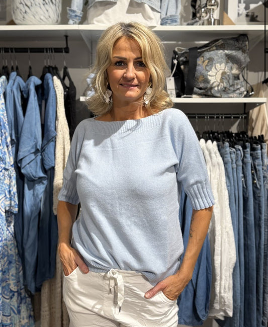 Alice topp ljusblå
