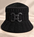CC BUCKET KNIT - BLACK