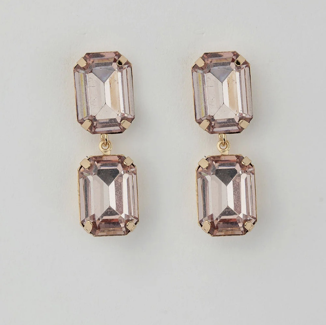 Liz earring light pink